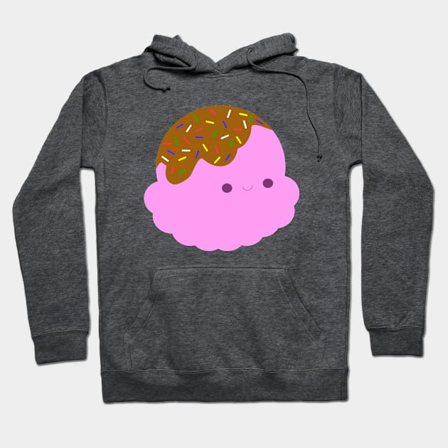 Kawaii-ce Cream Friend Hoodie by DylanFredette